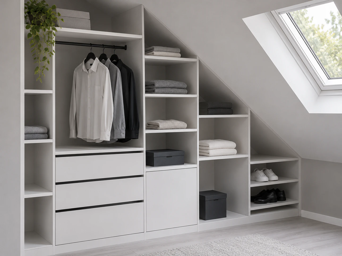Dressing sur mesure conçu et posé en Anjou