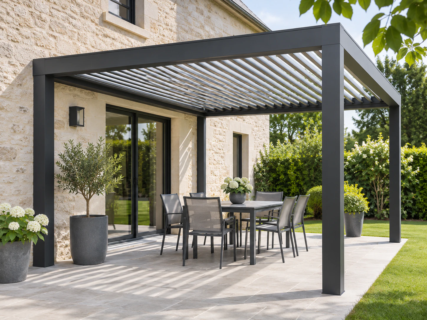 Carport et pergola bois sur mesure près de Saumur