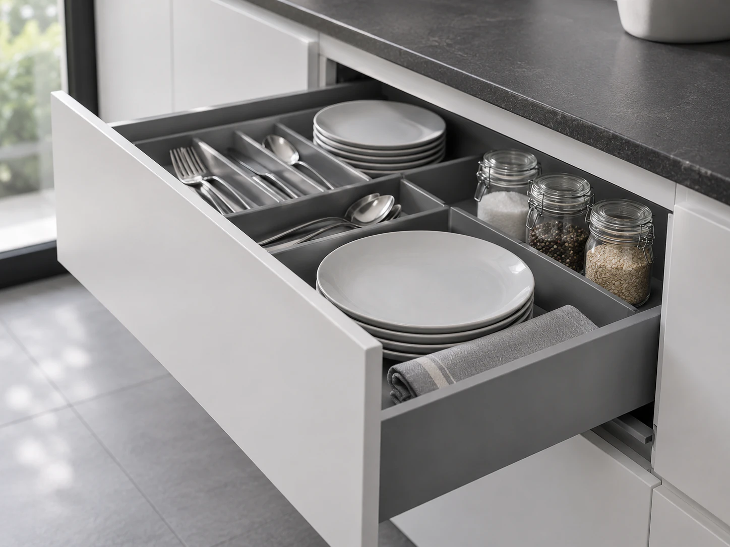 Rangements de cuisine sur mesure optimisés